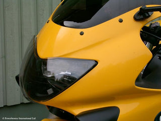 Fits Honda CBR600 F  99-2000   Clear Headlight Protectors by Powerbronze RRP £36