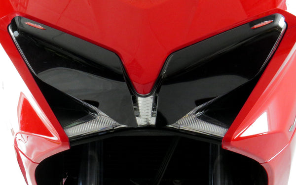 Fits Honda VFR800 F   14-2021  Dark Tint Headlight Protectors by Powerbronze RRP £36