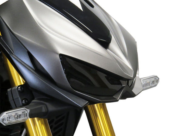 Kawasaki Z1100 & Z1100SE  2026 >   Dark Tint Headlight Protectors Powerbronze