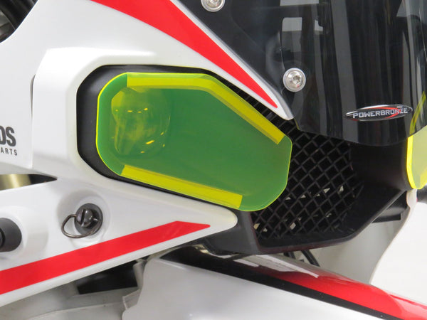 Kove 450 Rally Pro 2023-2025 Clear Headlight Protectors by Powerbronze RRP £36