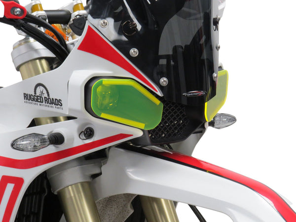 Kove 450 Rally Pro 2023-2025 Clear Headlight Protectors by Powerbronze RRP £36