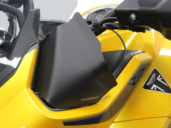 Triumph Tiger Sport 800  25> Dark Tint Wind Deflectors by Powerbronze.