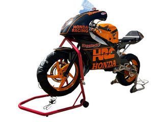 STP Tek2  Moto 3 125GP non digital front & rear Tyre Warmers 90/115 x 17" BLACK