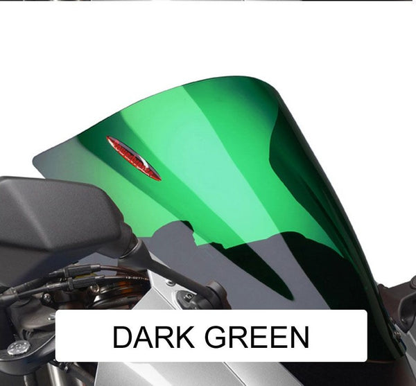 Fits Honda VTR1000 Firestorm 97-2005  Airflow Dark Green DOUBLE BUBBLE SCREEN by Powerbronze