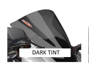 Aprilia Tuono V4 25-2026 Airflow Dark Tint EXTRA HIGH SCREEN Powerbronze