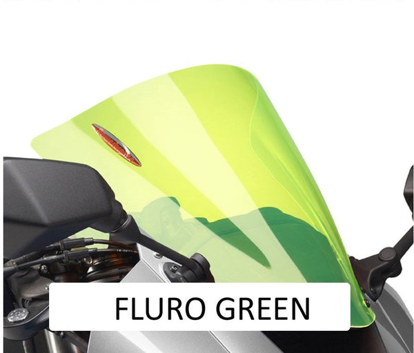 Aprilia Tuono V4 21-2024  Airflow Solid Black DOUBLE BUBBLE SCREEN Powerbronze