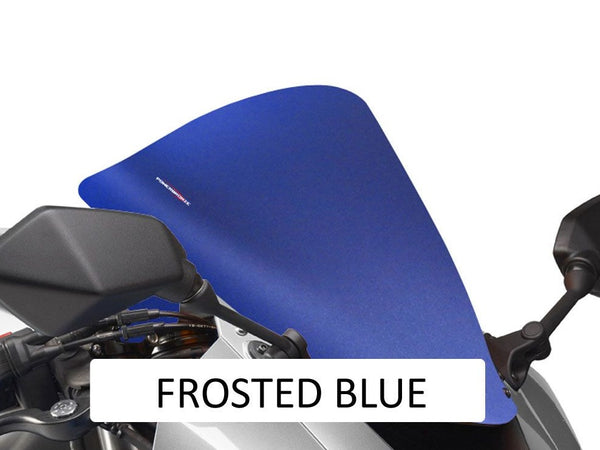 Ducati Monster 821   14-2020  Airflow YELLOW DOUBLE BUBBLE SCREEN by Powerbronze