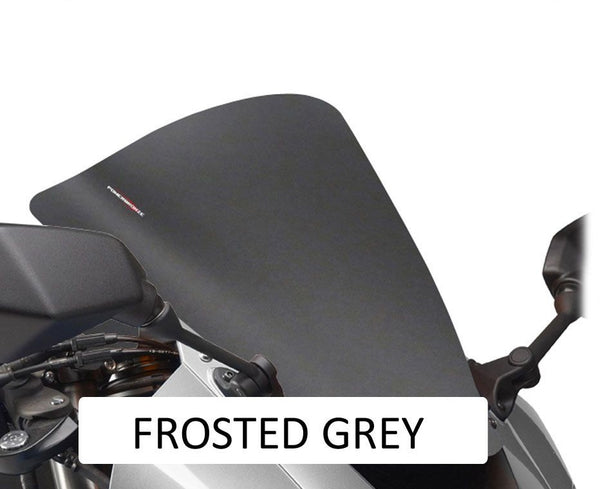 Kawasaki Z500/SE  2024  Frosted Stealth Grey  (330mm High) Light SCREEN Powerbronze.