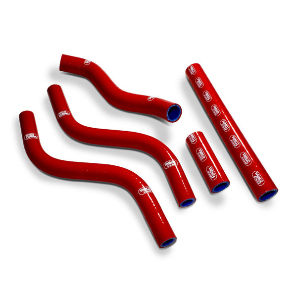 Honda CR 125 R 1989  Samco Sport Silicone Hose Kit  & Stainless Hose Clips HON-88