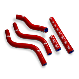 Honda CR 125 R 1989  Samco Sport Silicone Hose Kit  & Stainless Hose Clips HON-88