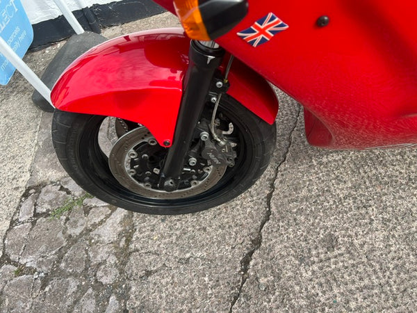 1993 Triumph Daytona 900cc Red 10,000 miles from new