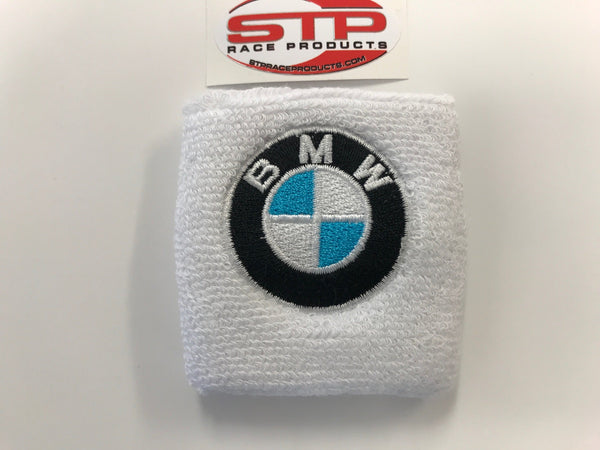 BMW White rear reservoir cover