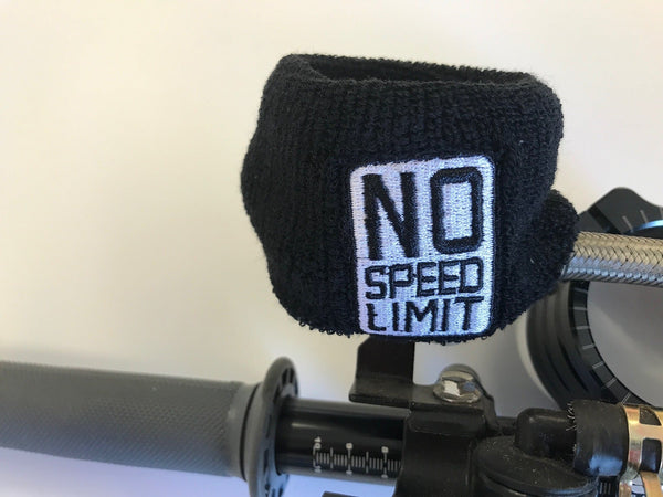 NO SPEED LIMIT Motorcycle Front Brake Master Cylinder Shrouds Socks Cover MBB