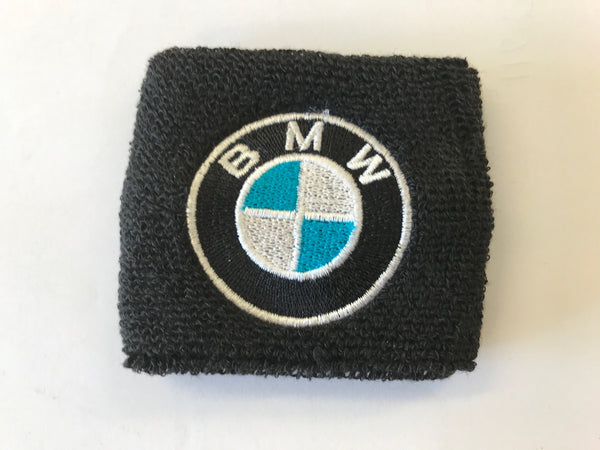 BMW Black Front Brake Reservoir Shrouds Socks Cover MBB