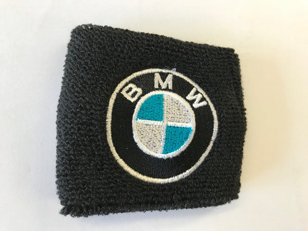 BMW Black Front Brake Reservoir Shrouds Socks Cover MBB