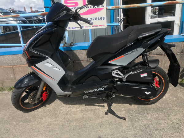 2020 Lexmoto Diablo 125cc E4  just 297 miles from new NOW SOLD