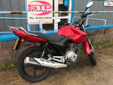 2011 Yamaha YBR125, Mettalic Red