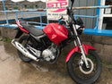 2011 Yamaha YBR125, Mettalic Red