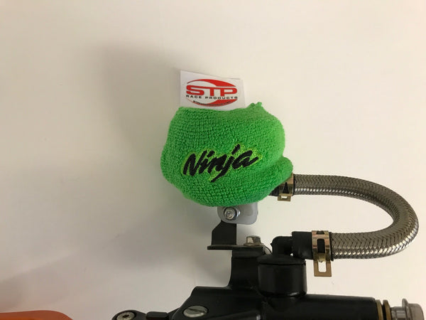 Ninja Motorcycle Front Brake Master Cylinder Shrouds Socks Cover Light Green