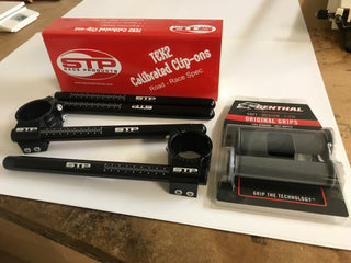 STP Track Day Essentials Bundle - 50mm Tek2 Clip-Ons Complete Kit