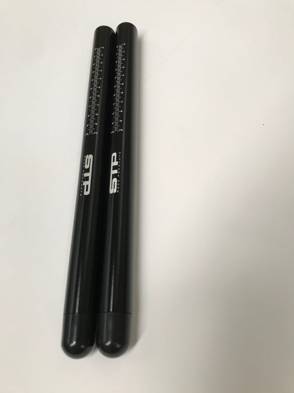 STP Replacement Clip-On Tubes - Tek2 Calibrated -Black PAIR SRP