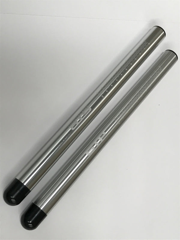 STP Replacement polished Clip-On Tubes - Tek2 Calibrated - PAIR  SRP