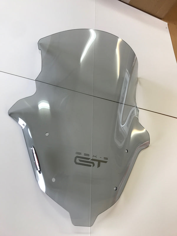 Suzuki GSX-S1000GT 2022 > Airflow Light Tint DOUBLE BUBBLE SCREEN by Powerbronze MBB