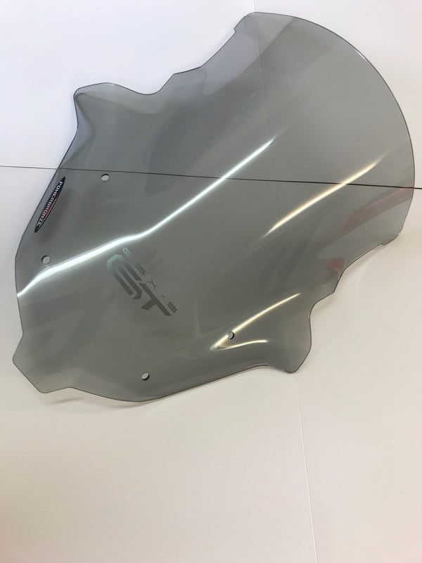 Suzuki GSX-S1000GT 2022 > Airflow Light Tint DOUBLE BUBBLE SCREEN by Powerbronze MBB