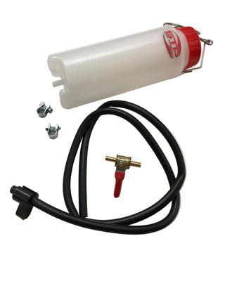500ml Graduated Workshop Auxiliary Fuel Tank with 1 mtr fuel pipe and inline Petcock
