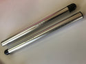 Universal 50mm STP Tek2 Calibrated road race polished aluminium Clip-Ons & Spare Tubes MBB