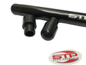 STP Replacement Clip-On Tube END CAPS Black PAIR MBB