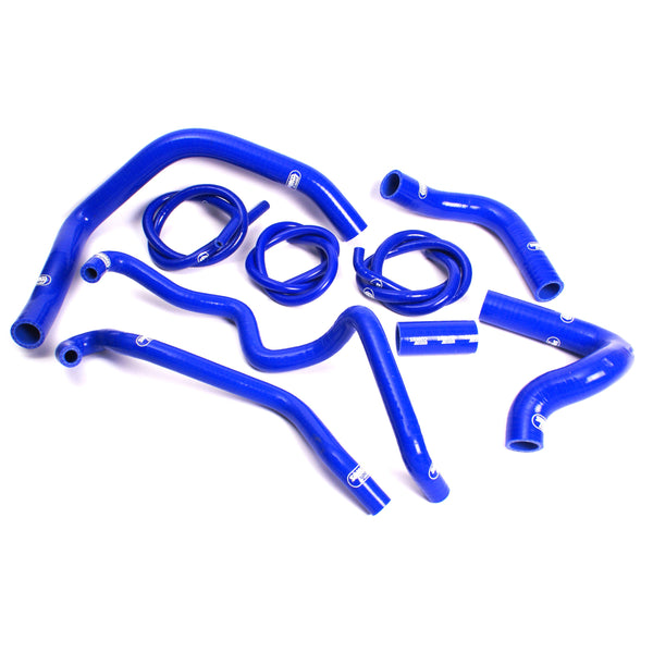 Kawasaki ZX 10R 2004 - 2005 Samco Sport Silicone Hose Kit  & Stainless Hose Clips KAW-8