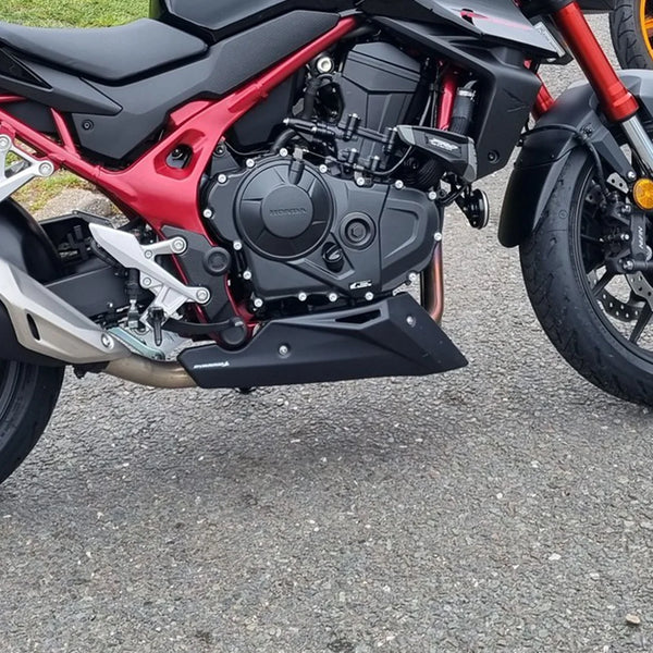 Fits Honda CB750 Hornet 23 on  ABS Matt Black Belly Pan  by Pyramid.