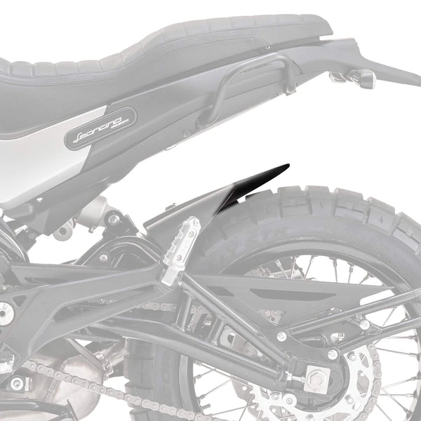 Benelli Leoncino 500  2015 > ABS Rear Hugger Fender Extension Stick Fit
