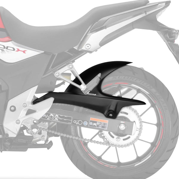 To Fit Honda CB500 F  2019-2021  Matt Black Rear Wheel Hugger by Pyramid