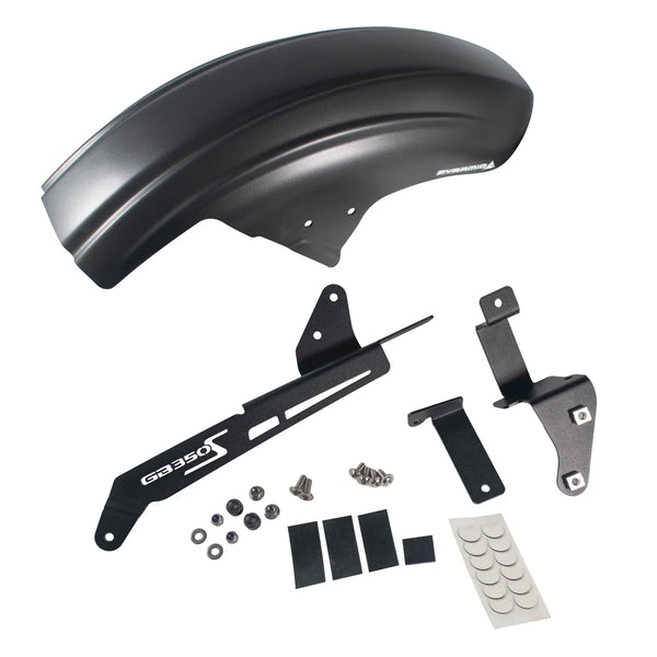 Honda GB350s 2025 >  Rear Wheel Matte Black Hugger & Chainguard by Pyramid