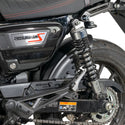 Honda GB350s 2025 >  Rear Wheel Matte Black Hugger & Chainguard by Pyramid