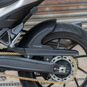 Fits Honda NT1100  ,2025 >  Rear Wheel Matte Black Hugger & Chainguard by Pyramid