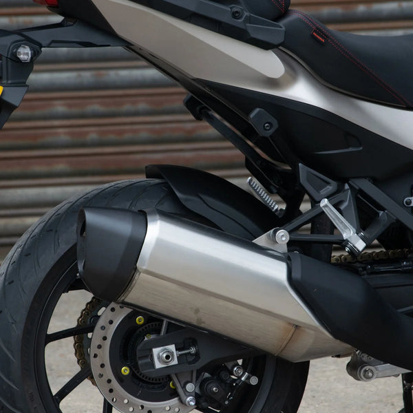 Fits Honda NT1100  ,2025 >  Rear Wheel Matte Black Hugger & Chainguard by Pyramid