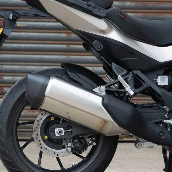 Fits Honda NT1100  ,2025 >  Rear Wheel Matte Black Hugger & Chainguard by Pyramid