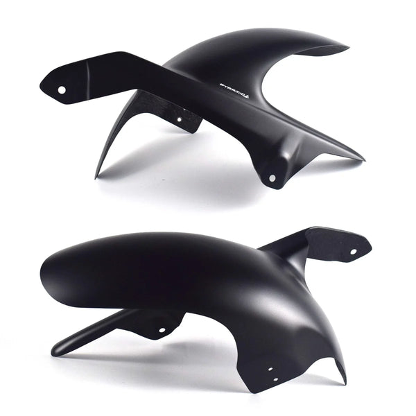 Fits Honda NX500 ,2024 >  Rear Wheel Matte Black Hugger & Chainguard by Pyramid