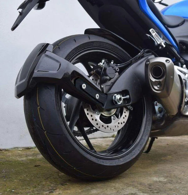 Suzuki GSX-S1000 2015-2024  Matte Black  Rear Wheel Spray Guard Pyramid.