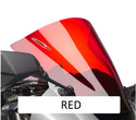Kawasaki Z1000  03-2006  RED 340mm High Flip/Tall SCREEN Powerbronze..