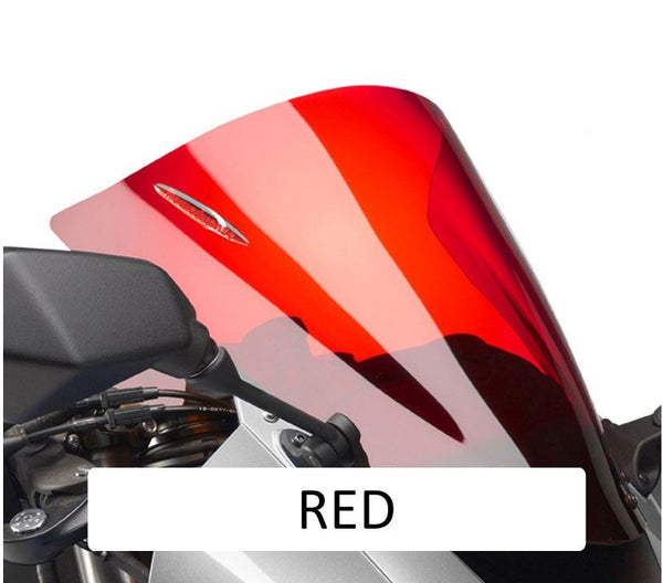 Aprilia RSV Mille 01-03 Airflow RED DOUBLE BUBBLE SCREEN Powerbronze