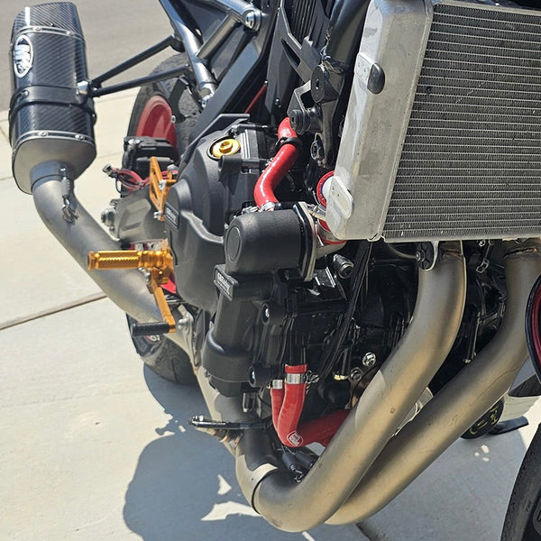 Suzuki GSX-8R/S  23 - 2024 Samco Sport Silicone Hose Kit & Stainless Hose Clips SUZ-73