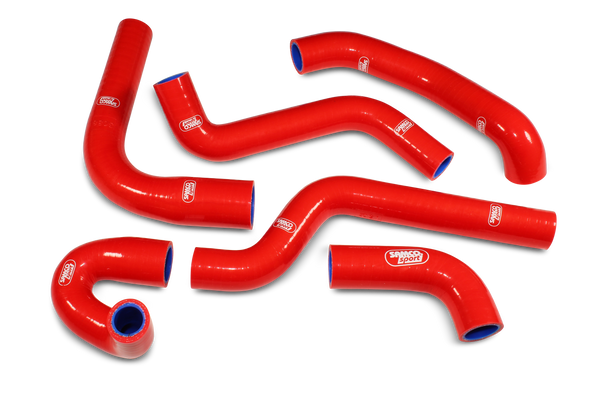 Yamaha SZR 660 4SU 1995 - 1998 Samco Sport Silicone Hose Kit  & Stainless Hose YAM-35