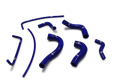 Yamaha XSR900 (850cc) 2017 - 2020 Samco Sport Silicone Hose Kit  & Stainless Hose YAM-84
