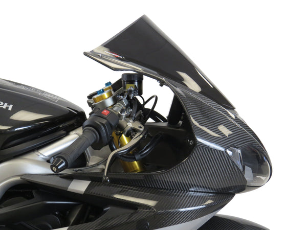 Triumph Daytona Moto2 765   2020  Airflow Dark Tint DOUBLE BUBBLE SCREEN Powerbronze.
