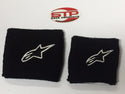 Black Motorcycle Front & Rear Black Brake Master Cylinder Shrouds, Socks MBB