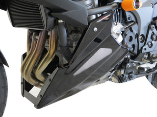 Kawasaki Versys 1000 S 21-2025 Belly Pan  Gloss Black with Silver Mesh Powerbronze